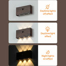 Axyaa LED Wall Lamp: Wireless Magnetic Installation, 4000mAh, 6W Indoor Lighting