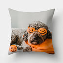 Dog Pattern Cushion Cover for Home Decor by Axyaa