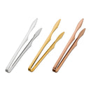 Axyaa Stainless Steel BBQ Tongs with Non-Slip Handle for Home Cooking