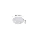 Axyaa Water Ripple Glass Salad Bowl - Specialty Tableware for Molecular Cuisine