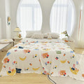 Axyaa Bamboo Fiber Summer Cool Quilt Blanket Single Thin Nap Air Conditioner Blanket