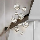Axyaa Staircase & Indoor Spotlights Ceiling Lamp Set for Living Room Decor