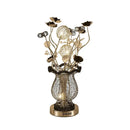 Axyaa Modern Vase Table Lamp LED Aluminum Wire Decorative Desk Light