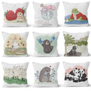Axyaa Cute Animal Nap Pillow Sofa Cushion Home Decor
