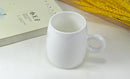 Axyaa Bone  Ring Coffee Cup, Taza Style Espresso Mug for Cute Cafe Morning