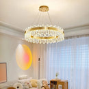 Axyaa Nordic Luxury LED Crystal Chandelier for Elegant Indoor Lighting