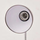 Axyaa Silver Desk Lamp: Adjustable LED Light for Study, Office, and Bedroom