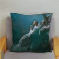 Axyaa Jesus Christ Soft Plush Cushion Cover 45*45 Throw Pillow Case Home Decor