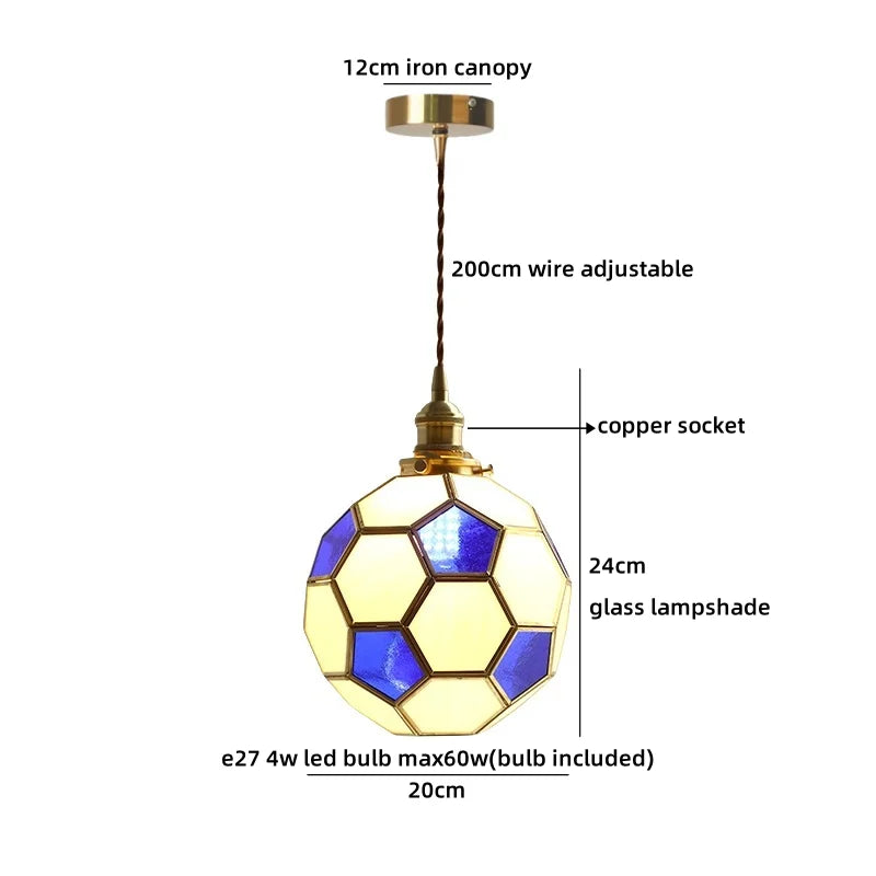 Axyaa Ceramic Shade LED Pendant Light - Japanese Style Bedroom Loft Fixture