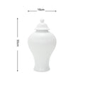 Axyaa Ceramic Light Luxury Electroplated General Cans European Style Flower Vase