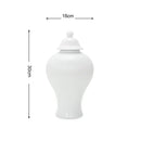 Axyaa Ceramic Light Luxury Electroplated General Cans European Style Flower Vase