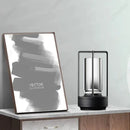 Axyaa Industrial Metal Cordless Table Lamp Night Light