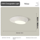 Axyaa Nordic LED Ceiling Lights - White Black Fixtures for Home Decor