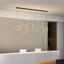 Axyaa Pendant Lights: Modern LED Chandelier for Dining Room & Home Decor