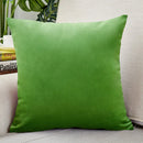 Axyaa Grass Green Velvet Cushion Covers 45x45cm Nordic Home Decor Sofa Pillowcases