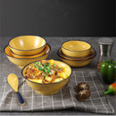 Axyaa Melamine Enamel Rice Bowl Set
