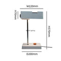 Axyaa Retro Industrial Table Lamp LED E27 Home Decor Living Room Studio Bar Desk