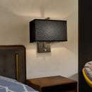 Axyaa Silver Metal Wall Sconce Spotlights with Switch – Modern Indoor Lighting Fixtures