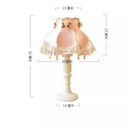Axyaa Lace Princess LED Desk Lamp Pink Bedroom Bedside Study Lights