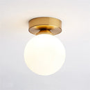 Axya Glass Ball Ceiling Light for Modern Home Decor and Living Room Fixtures