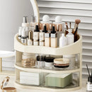 Axyaa Cosmetic Organizer Makeup Storage Box Drawer Large Capacity Dustproof Rack