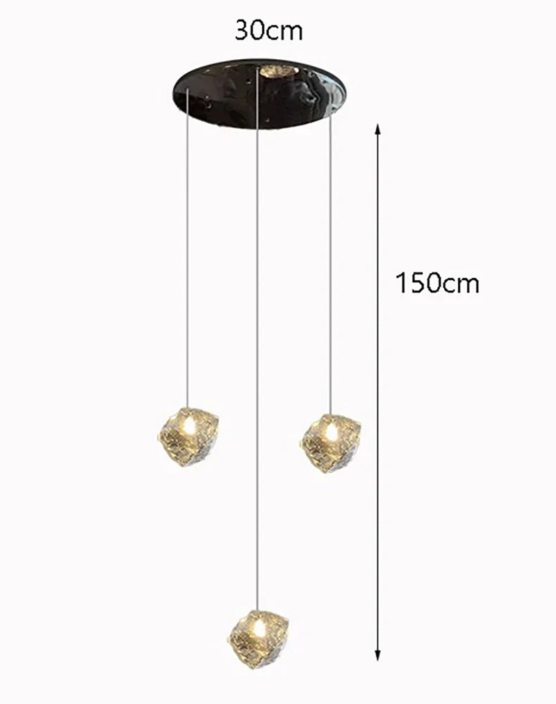 Axyaa Chandelier Set: Hall, Staircase, Indoor Lighting, Ceiling Lights