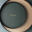 Axya Round Storage Tray for Home Decor and Jewelry Display