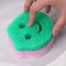 Axyaa Kitchen Sponge Cloth Brush Set - Anti Fouling Double-sided Cleaning Tool
