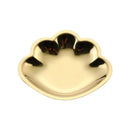 Axyaa Seashell Stainless Steel Tray Jewelry Organizer - Small Decorative Metal Plate
