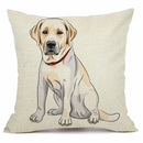 Axyaa Pet Dog Pattern Cushion Cover - 45X45cm
