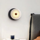 Axyaa Stone Wall Lamp: Modern Minimalist Luxury Sconce Light for Living Room and Corridor