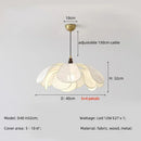 Axyaa Creamy Style E27 Led Pendant Chandelier for French Bedroom & Dining Room