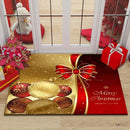 Axyaa Christmas New Year Entrance Door Mat Non-Slip Floor Decor