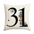 Axyaa Halloween Pillowcase Cojines Funny Cushion Cover Home Sofa Decoration