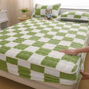 Axyaa Winter Fleece Mattress Protector Set