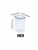 Axyaa Food Storage Jars Set with Labels & Marker