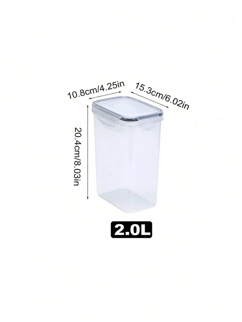 Axyaa Food Storage Jars Set with Labels & Marker