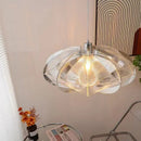 Axyaa Silver Mesh Pendant Light for Creative Spaces