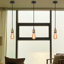 Axyaa Retro Iron Pendant Light: Industrial Vintage Dining Room Chandelier