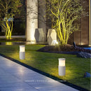 Axyaa Terrazzo Column Head Lamp Outdoor Waterproof Garden E27 Indoor Lights