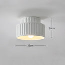 Axyaa Nordic Resin Ceiling Light for Bedroom Hallway Living Room