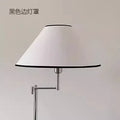 Axyaa Designer LED Floor Lamp Swing Arm Minimalist Upright Lamp for Living Room