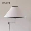 Axyaa Designer LED Floor Lamp Swing Arm Minimalist Upright Lamp for Living Room