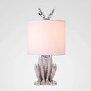 Axyaa Nordic Rabbit Shade Table Lamp Minimalist Design for Living Room, Bedroom, Study, Restaurant