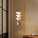 Axyaa Marble Wall Lamp Pure Copper Designer Art Wall Light