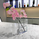 Axyaa Acrylic Flower Book Vase: Artistic Home Decor with Cultural Flair