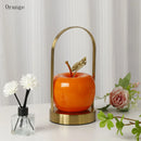 LED Apple Desk Lamp Touch-sensing Cute Toy for Children's Room Decor by Axyaa