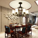 Axyaa Modern Chinese Style Living Room Chandelier with Creative Lighting