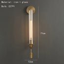 Axyaa Full Copper Wall Lamp for Living Room Hotel Villa Bedroom Lighting