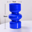Axyaa Nordic Retro Glass Vase for Hydroponic Plants and DIY Flower Arrangements